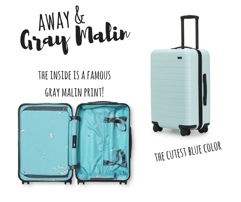 away luggage gray malin